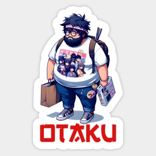 I am Otaku Sticker